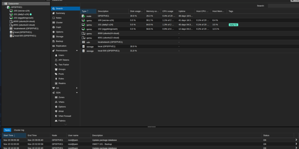 Proxmox HA Hybrid Environment for High Availability Across On-Prem and Cloud